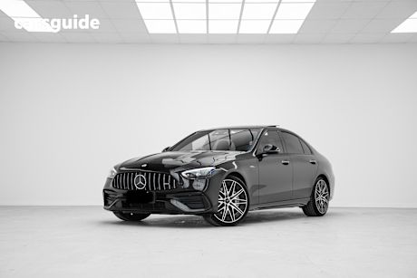 Black 2022 Mercedes-Benz C-CLASS Sedan C43 AMG 4WD