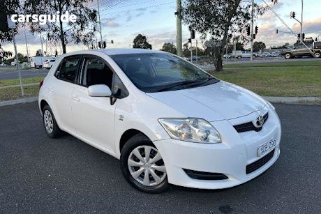 White 2009 Toyota Corolla Hatch ASCENT F