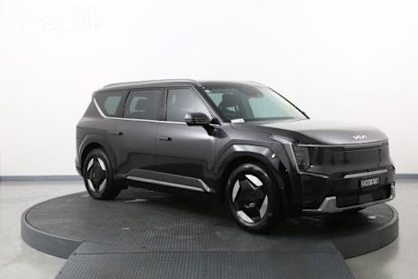 Grey 2023 Kia EV9 Wagon Earth
