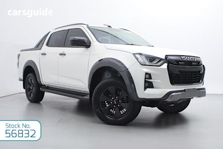White 2020 Isuzu D-MAX Crew Cab Utility X-Terrain (4X4)