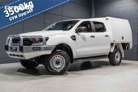 White 2019 Ford Ranger Ute Tray XL 4X4