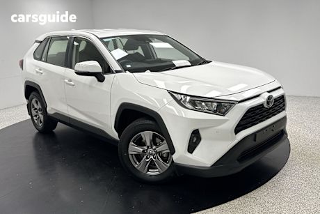 White 2023 Toyota RAV4 SUV GX F