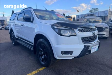 White 2015 Holden Colorado Ute Tray Z71 4X4