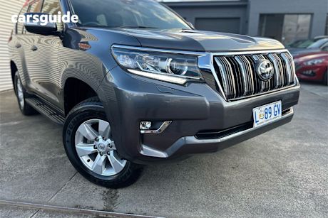 Grey 2023 Toyota Landcruiser Prado SUV GXL 4X4