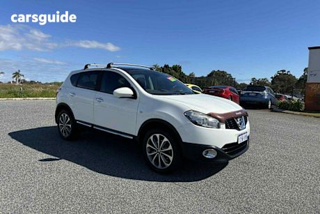 White 2010 Nissan Dualis Wagon Ti (4X2)