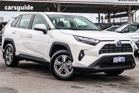 White 2023 Toyota RAV4 SUV GX F