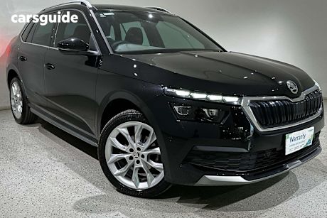 Black 2022 Skoda Kamiq SUV 110TSI SIGNATURE F