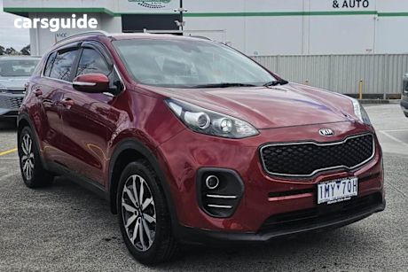 Red 2018 Kia Sportage SUV AO EDITION F
