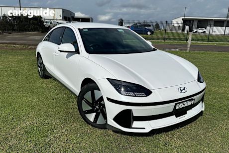White 2023 Hyundai Ioniq 6 Sedan Dynamiq 2Wd (77.4Kwh)