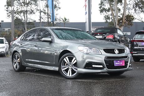 Grey 2016 Holden Commodore Sedan SV6 R