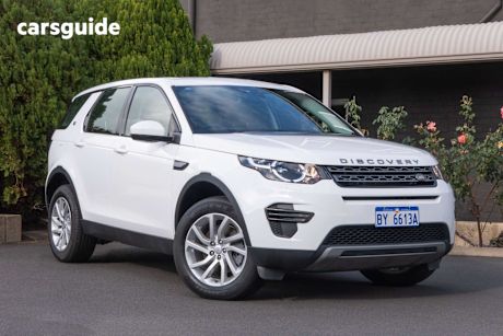 White 2018 Land Rover Discovery Sport SUV TD4 110KW SE 4X4