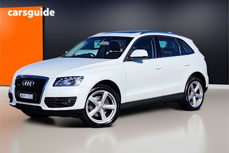 White 2009 Audi Q5 Wagon 3.0 Tdi Quattro