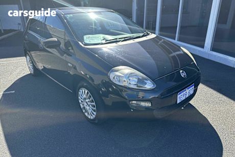 Black 2014 Fiat Punto Hatch