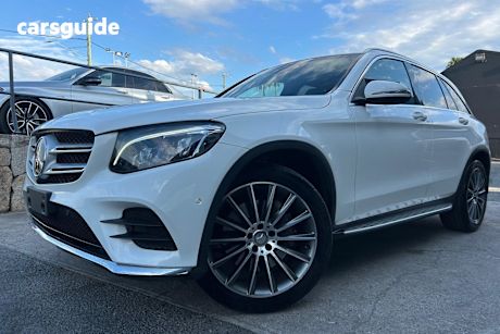 White 2015 Mercedes-Benz GLC-Class SUV GLC250 D 4WD