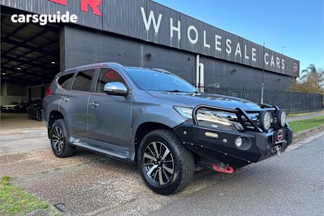 Grey 2018 Mitsubishi Pajero Sport SUV EXCEED 4X4