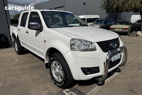 White 2011 Great Wall V240 Ute Tray R