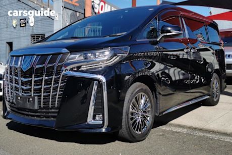 Black 2023 Toyota Alphard OtherCar EXECUTIVE LOUNGE S