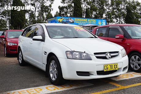 White 2010 Holden Commodore Sportswagon Omega