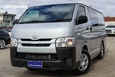 Silver 2017 Toyota HiAce Commercial R