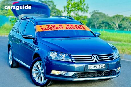 Grey 2013 Volkswagen Passat Wagon Alltrack