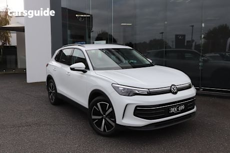 White 2025 Volkswagen Tiguan Wagon 110Tsi Life