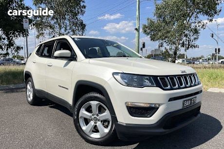 White 2018 Jeep Compass SUV SPORT F