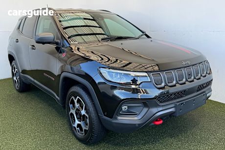 Black 2022 Jeep Compass SUV TRAILHAWK 4X4