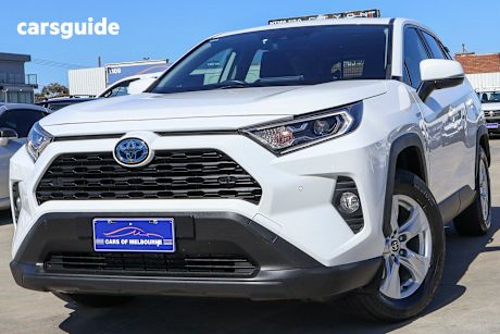 White 2020 Toyota RAV4 SUV GX F