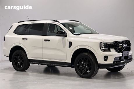 White 2025 Ford Everest SUV SPORT R