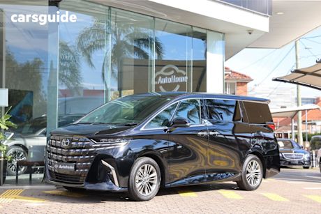 Black 2024 Toyota Alphard OtherCar
