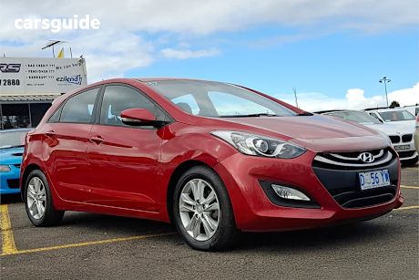 Red 2014 Hyundai I30 Hatchback Trophy