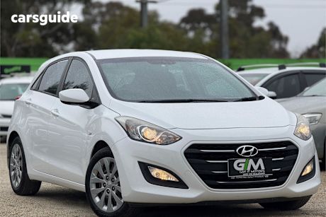 White 2016 Hyundai I30 Hatchback Active