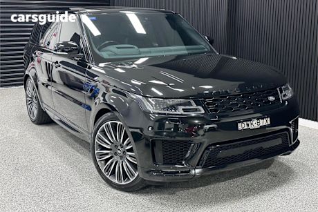 Black 2018 Land Rover Range Rover Sport SUV SDV6 AUTOBIOGRAPHY DYNAMIC 4X4
