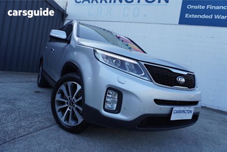 Silver 2013 Kia Sorento Wagon Platinum (4X4)