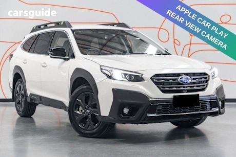White 2021 Subaru Outback SUV AWD SPORT 4WD