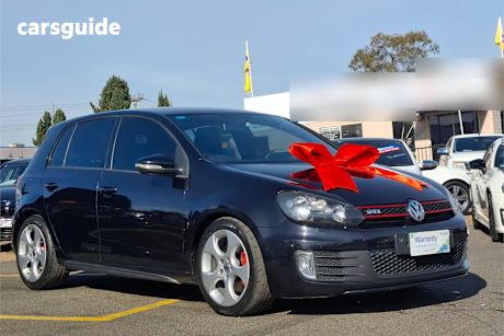 Black 2010 Volkswagen Golf Hatch GTI F