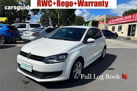 White 2013 Volkswagen Polo Hatchback 77 Tsi Comfortline