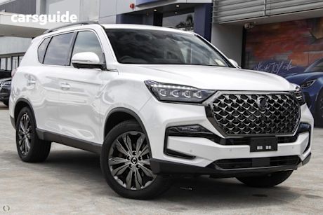 White 2026 Kgm Rexton SUV