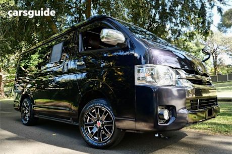 Purple 2018 Toyota HiAce OtherCar S-GL DARK PRIME EDITION WIDEBODY 4WD
