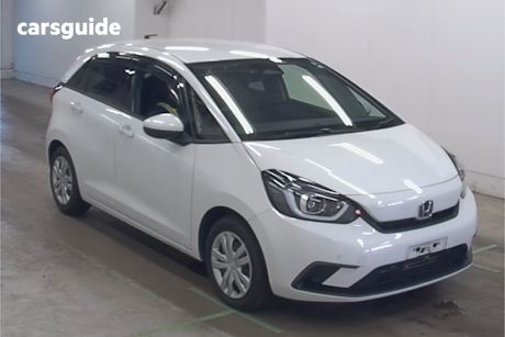 White 2020 Honda Fit Hatch NA