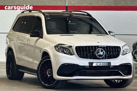 White 2016 Mercedes-Benz GLS500 Wagon 4Matic