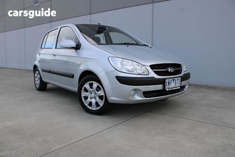Silver 2010 Hyundai Getz Hatchback Sx