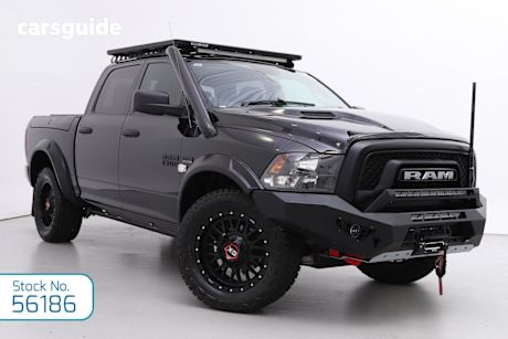 Black 2020 Ram 1500 Crew Cab Utility Express (4X4) W/Ramboxes