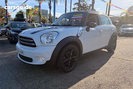 White 2014 Mini Countryman SUV COOPER D F