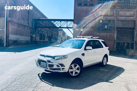 White 2012 Ford Territory Wagon Tx (4X4)