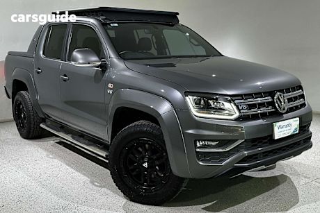 Grey 2021 Volkswagen Amarok Ute Tray TDI580 AVENTURA 4X4
