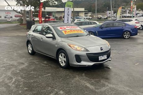 Silver 2012 Mazda Mazda3 Hatch NEO F