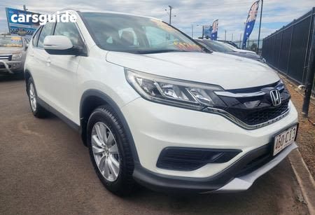 White 2016 Honda CR-V SUV VTI F