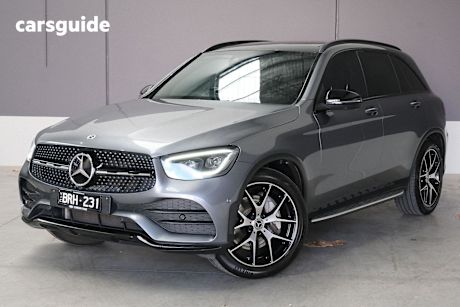 Grey 2021 Mercedes-Benz GLC-Class SUV GLC300 4WD