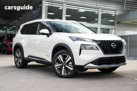 White 2025 Nissan X-Trail Wagon Ti (4Wd) E-Power (Hybrid)